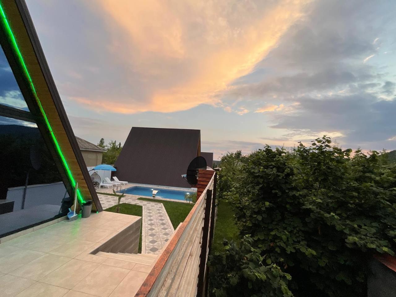 3Gozel Aframe Villa Gabala Ngoại thất bức ảnh