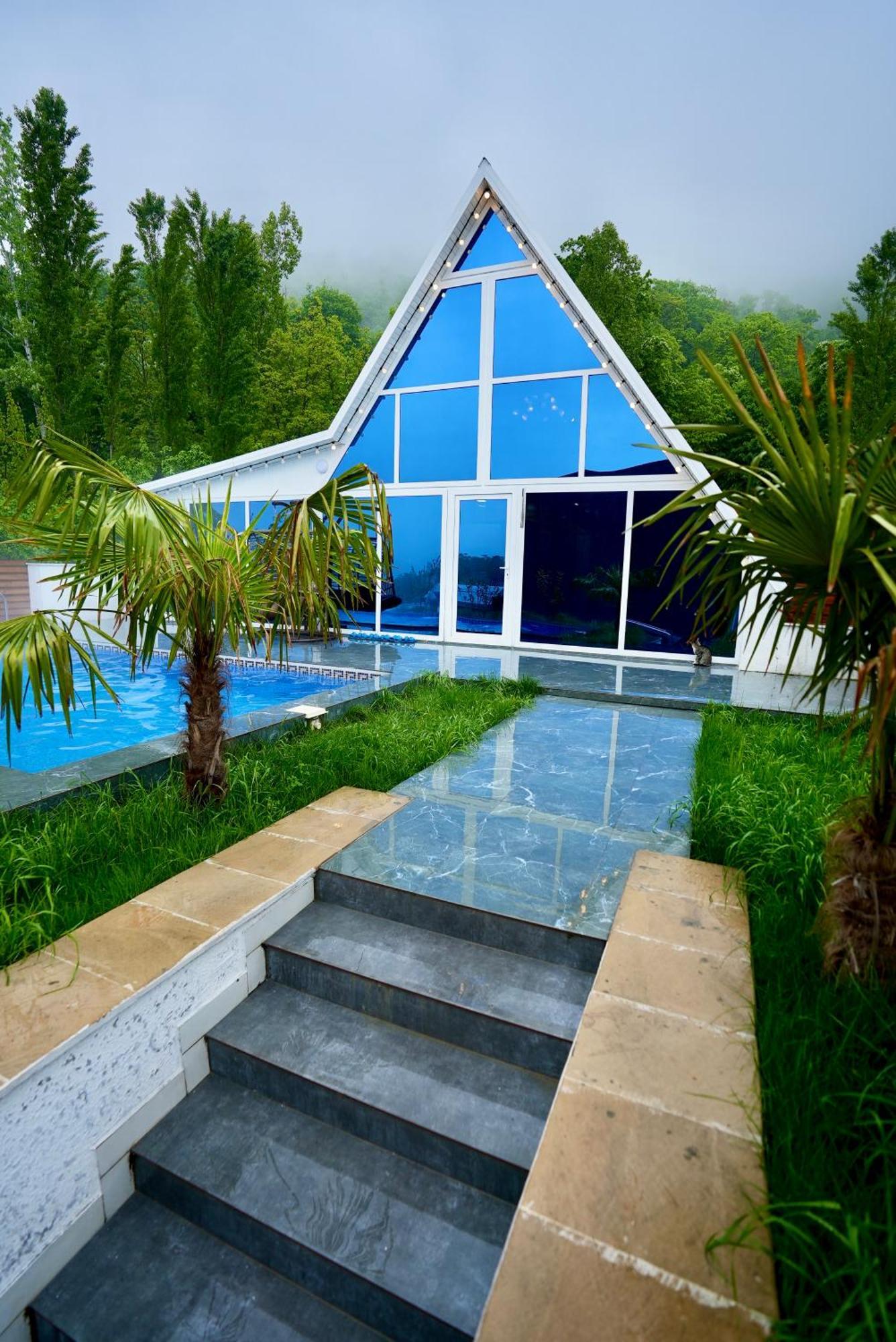 3Gozel Aframe Villa Gabala Ngoại thất bức ảnh