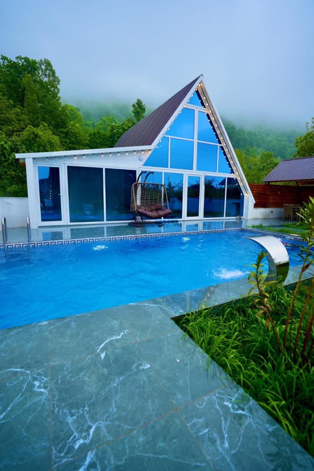 3Gozel Aframe Villa Gabala Ngoại thất bức ảnh