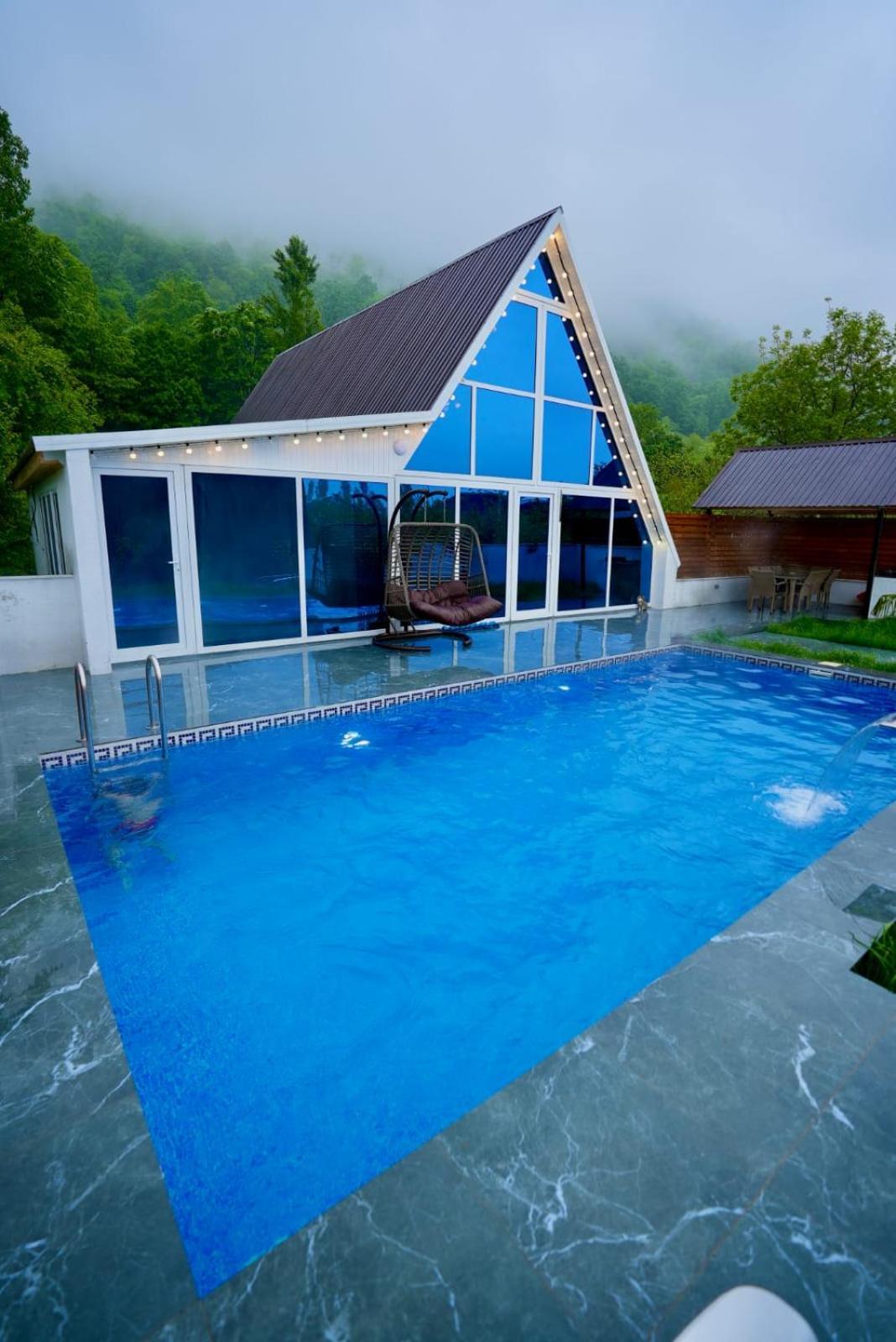 3Gozel Aframe Villa Gabala Ngoại thất bức ảnh