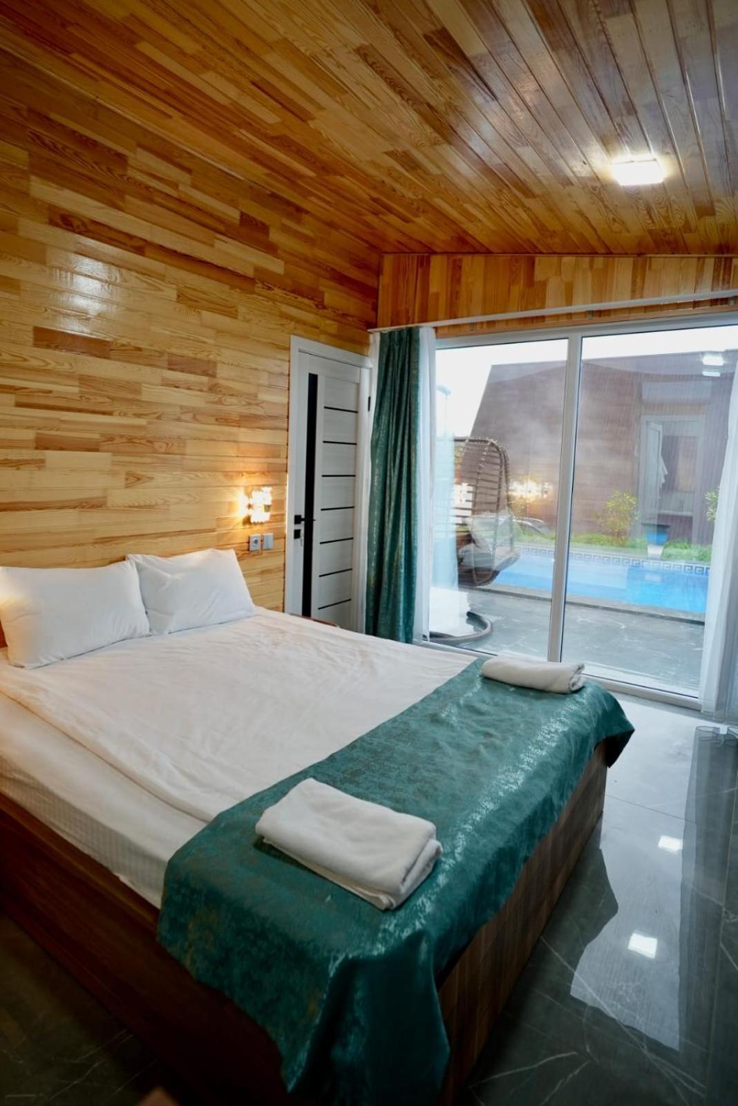 3Gozel Aframe Villa Gabala Ngoại thất bức ảnh